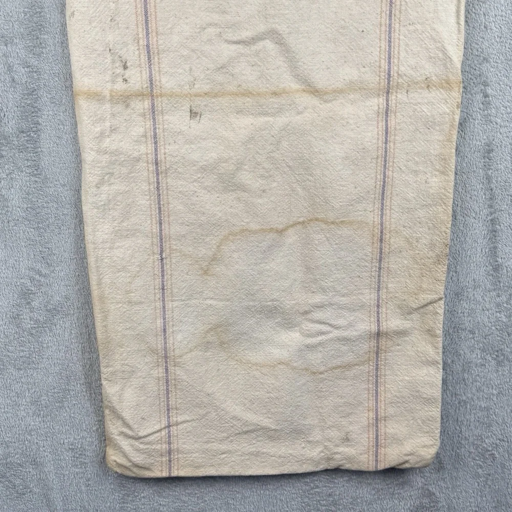 Vintage Bemis A Seamless Cloth Cotton Grain Feed Flour Sack Primitive Country